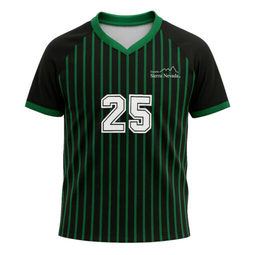 Uniforme fútbol verde